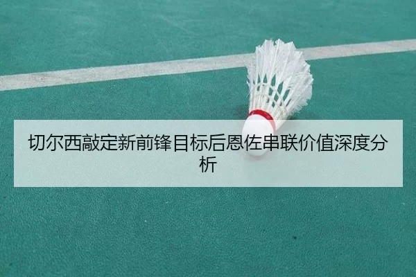 切尔西敲定新前锋目标后恩佐串联价值深度分析